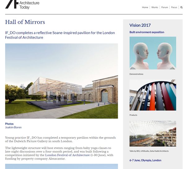 lightweight timber roof pavilion competition winner dulwich