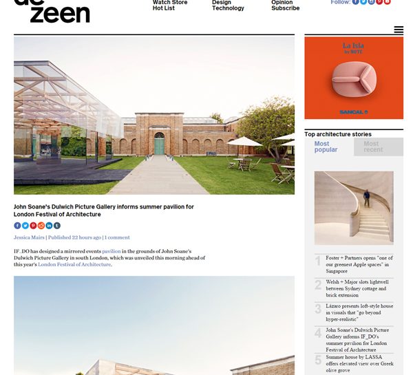 lightweight timber roof pavilion competition winner dulwich